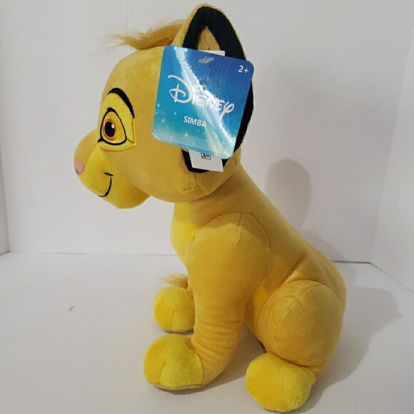 NWT SIMBA The Lion King Deluxe Plush Toy Disney Size Large 12” New - Picture 2 of 7
